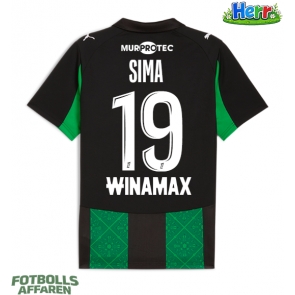 RC Lens Abdallah Sima #19 Bortatröja 2025-26 Kortärmad